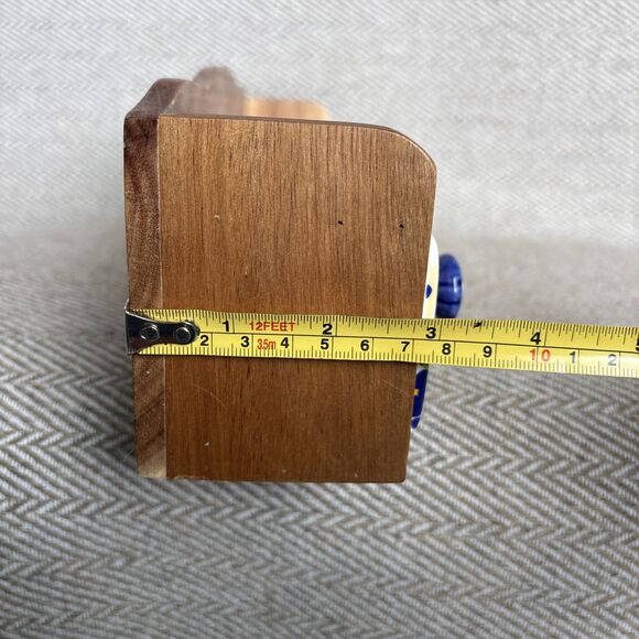 Pioneer Woman Spice Rack Wood Shelf Ceramic Drawers Floral Melody Spring Bouquet - Picture 9 of 9